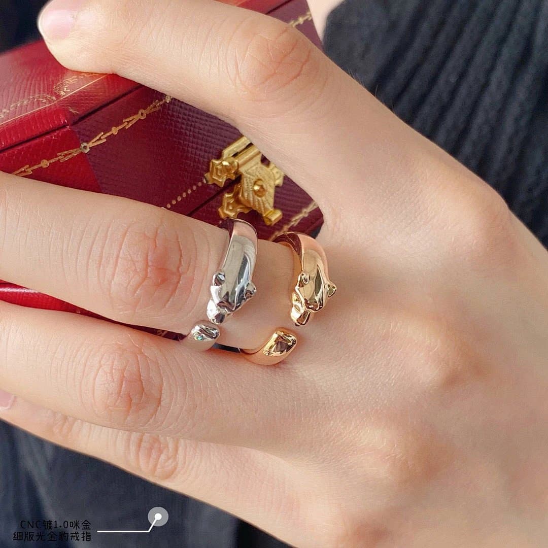 Cartier Panthère Ring Dual-Tone Panther