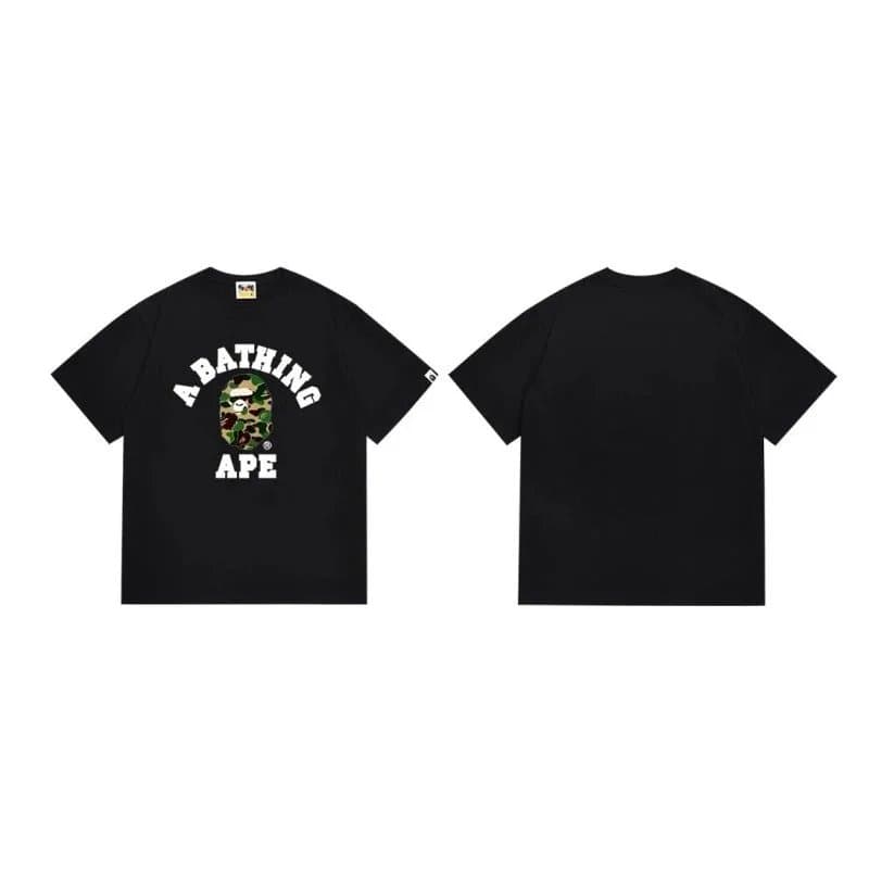 BAPE A Bathing Ape T-Shirt Camo Ape Head