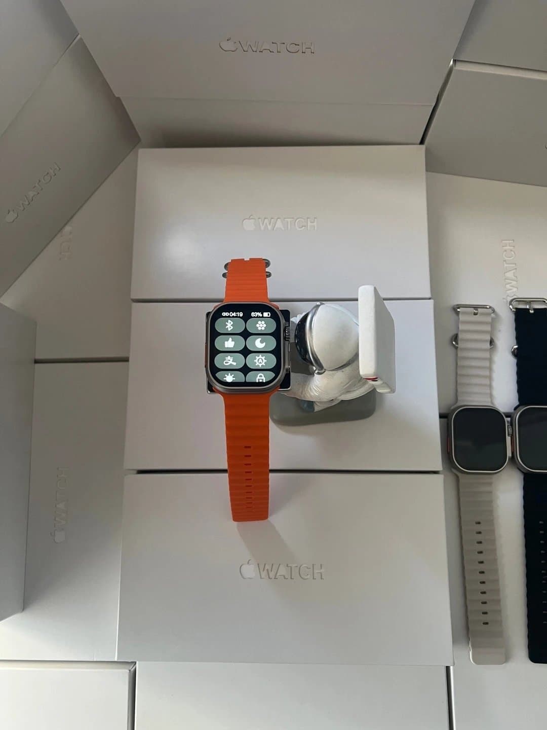 Apple Watch Orange Sport Band
