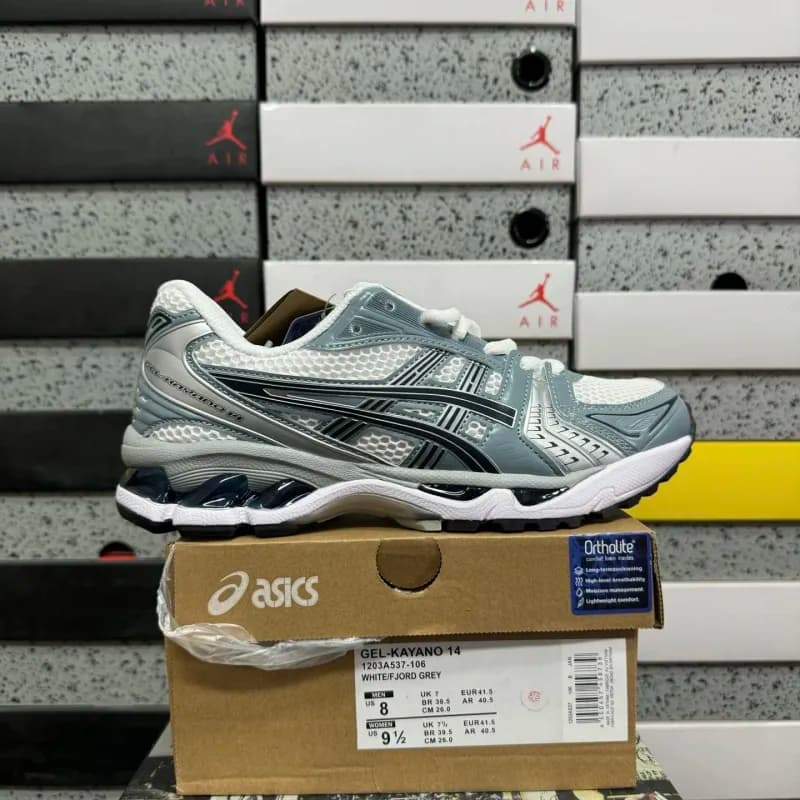 Asics GEL-KAYANO 14 White/Jord Grey