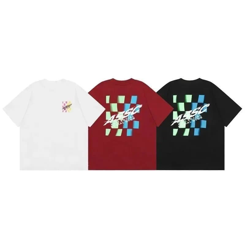 Off-White Graphic Tee Ice Blue Print — 9