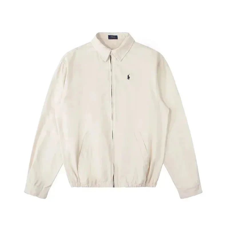 Polo Ralph Lauren Classic Fit Cotton Jacket Solid Pink — 20