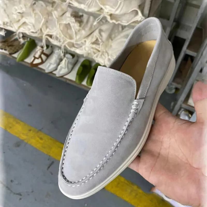 Loafer Suede Moc-Toe