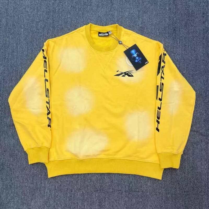 Hellstar Long Sleeve Tee Brain Helmet Graphic — 19