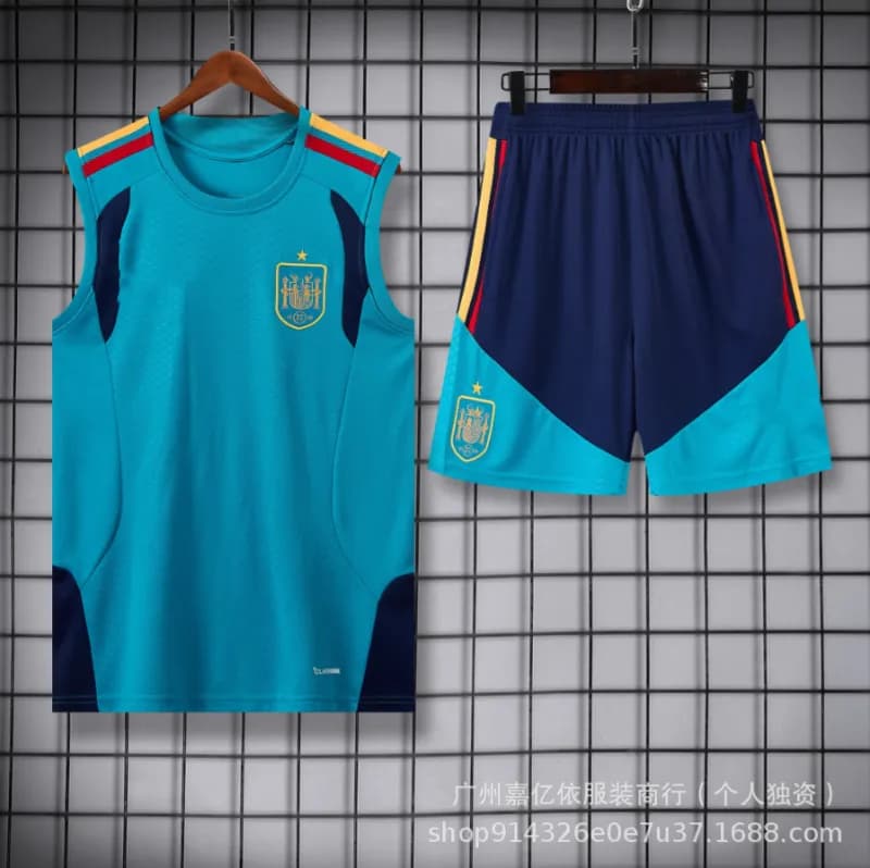 Basketball Tank & Shorts Set Coca-Cola Graphic — 西班Y湖蓝
