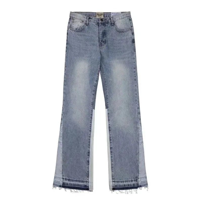 Gallery Dept. Straight Fit Jeans Washed Black — 12