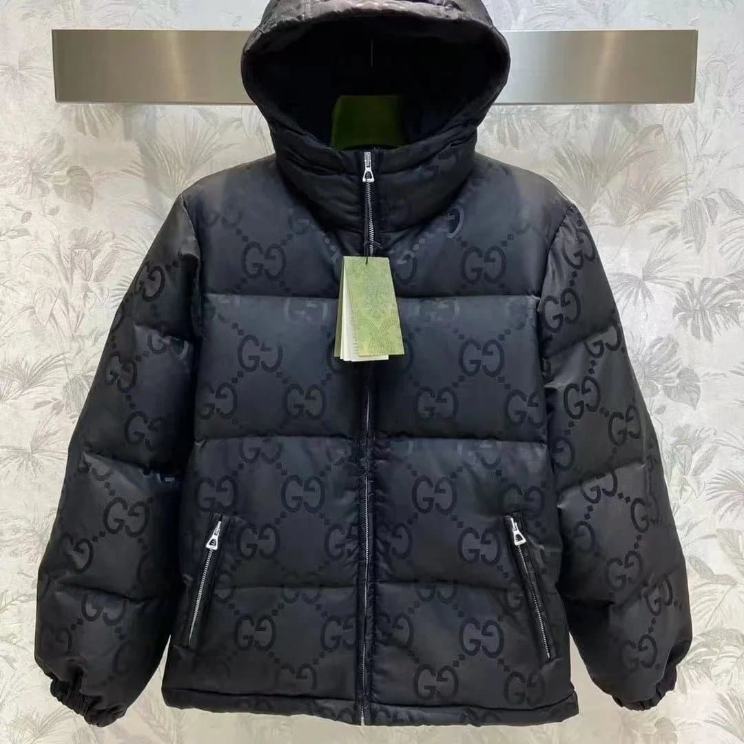 Gucci GG Monogram Puffer Jacket All-Over Logo
