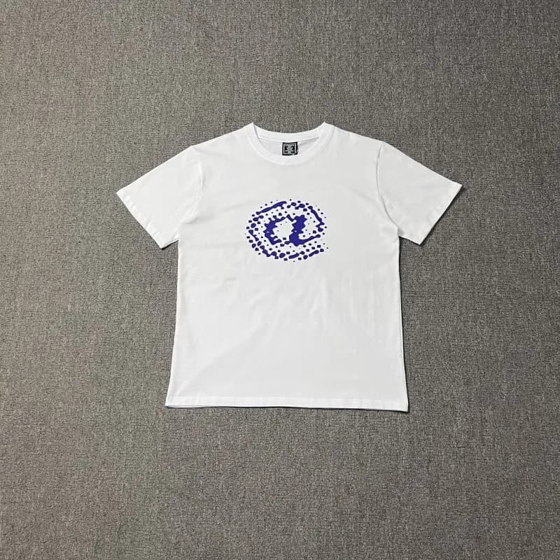 Corteiz Straight Fit Jeans Green Logo Patch — AD18# 白色