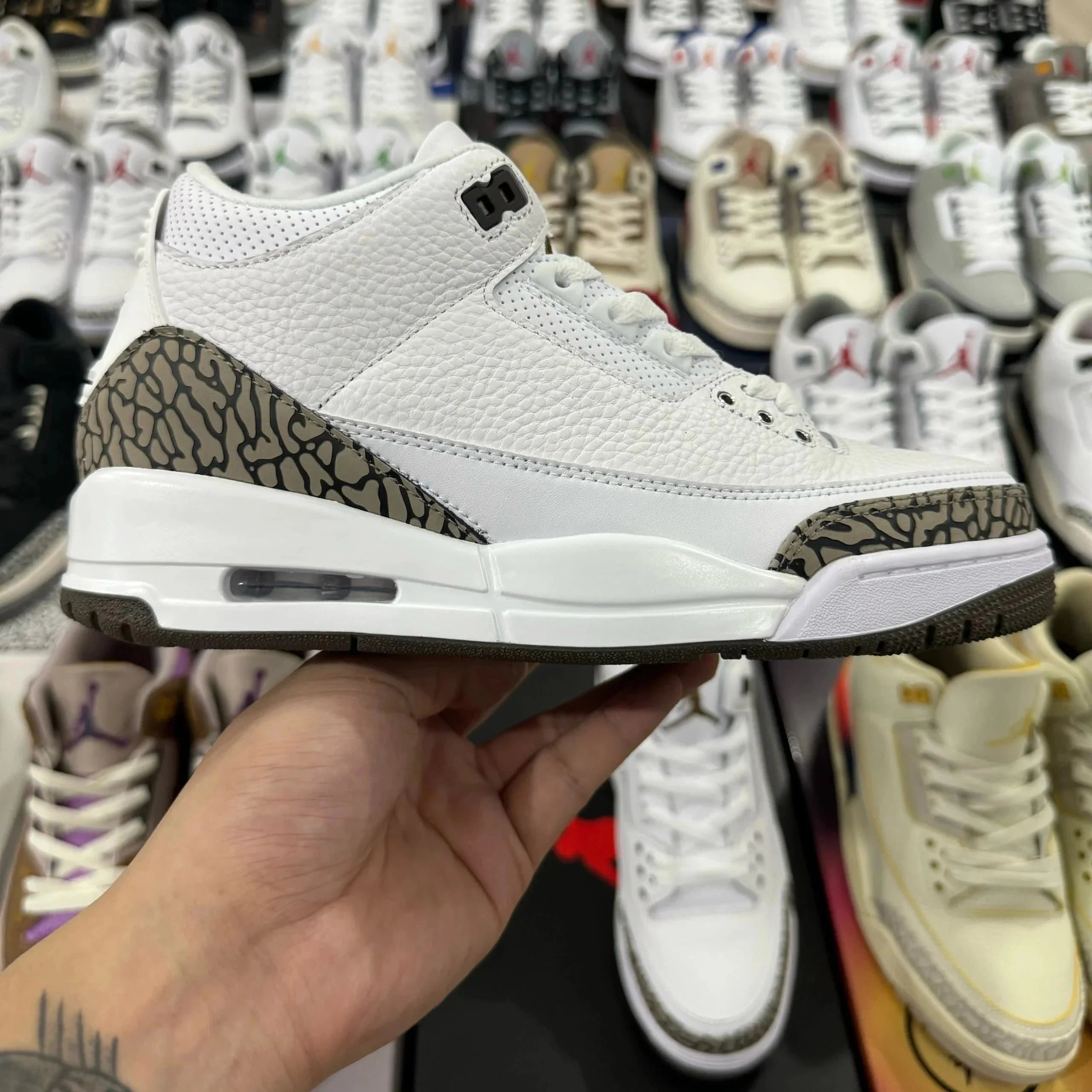 Air Jordan 3 White Cement