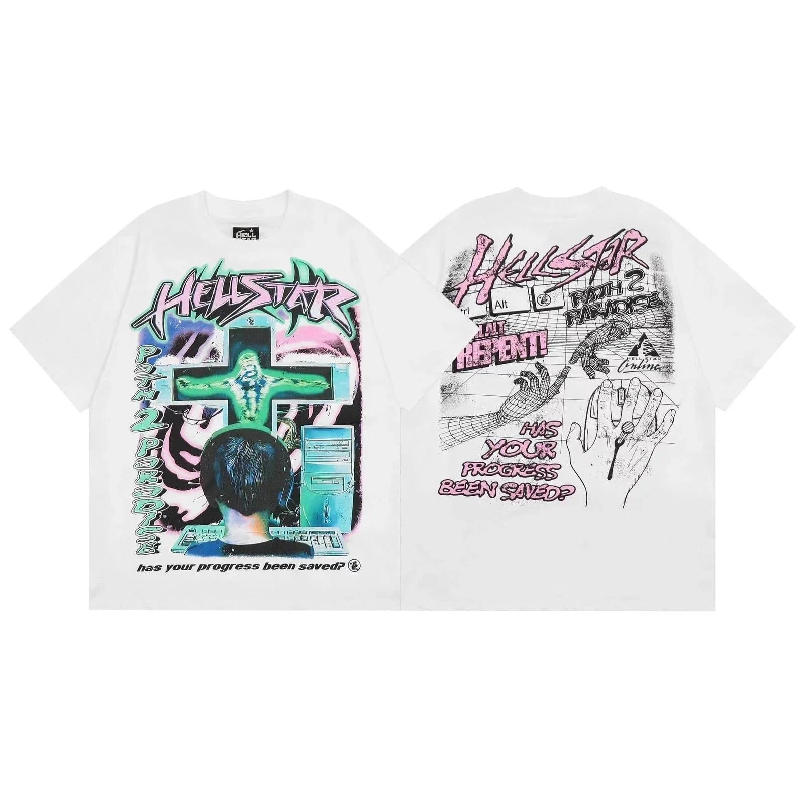 Hellstar Graphic Tee Path to Paradise — color30