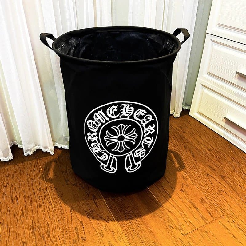 Logo Laundry Hamper Chrome Hearts Cross Logo