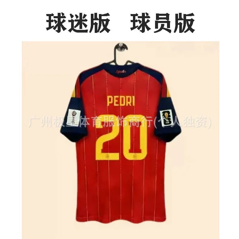 Nike Spain Home Jersey Pedri #20