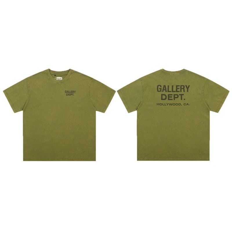 Gallery Dept. Screen Depot Tee Washed Black — D10洗水绿#基础款