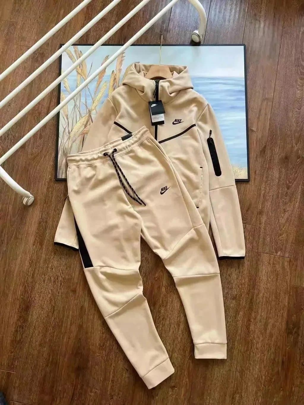 Nike Track Pants Light Blue — 29