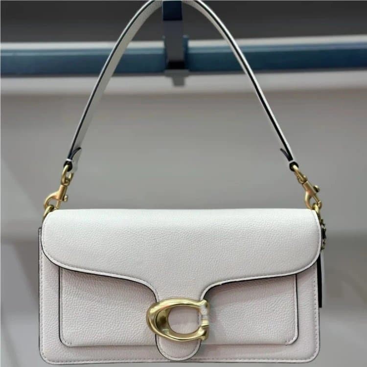 Coach Tabby Shoulder Bag Signature C Turn-Lock