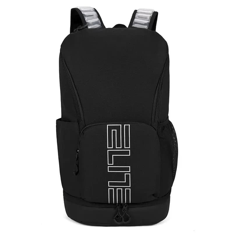 Nike Backpack Black — 新款气垫黑色