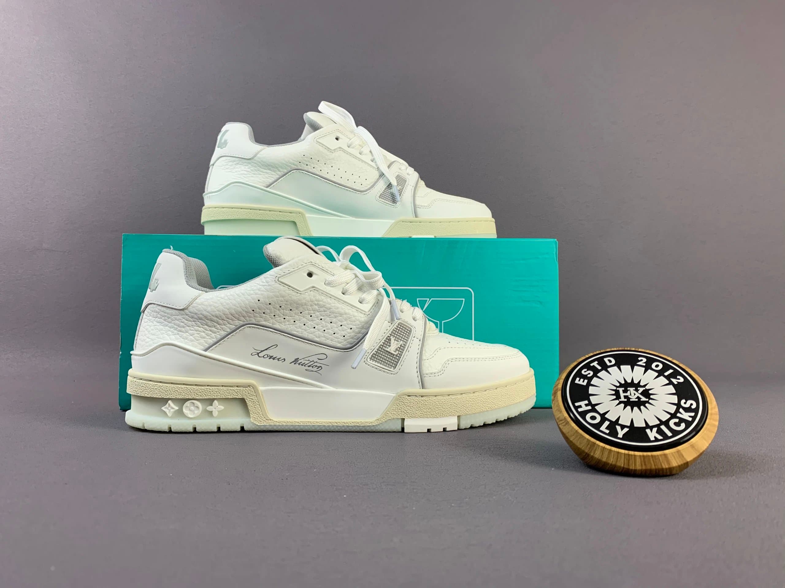 Louis Vuitton LV Trainer Monogram Embossed — 1A9UP6