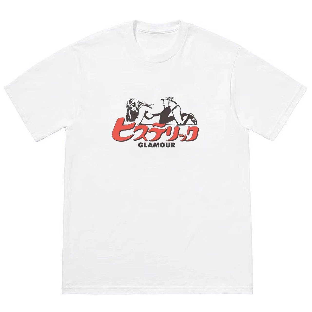 Gallery Dept. Graphic Tee Flame Logo — White a