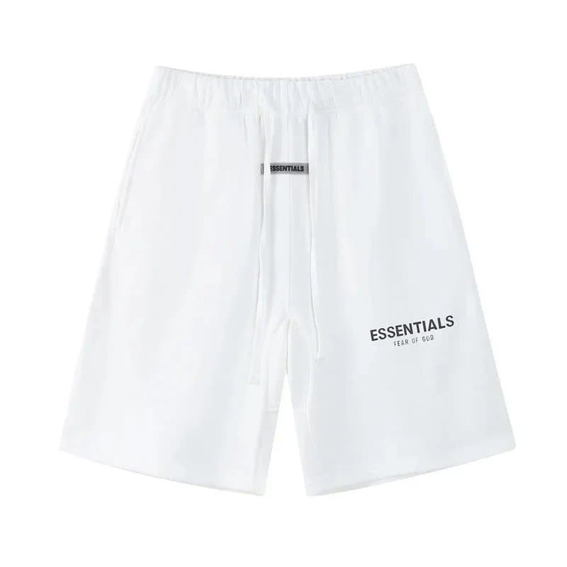 Fear of God Essentials Drawstring Shorts Coral — 2201白色（反光字母）*Top quality