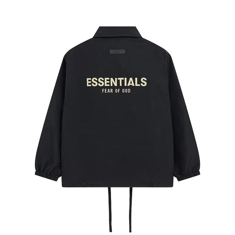 Fear of God Essentials Coaches Jacket Essentials Logo