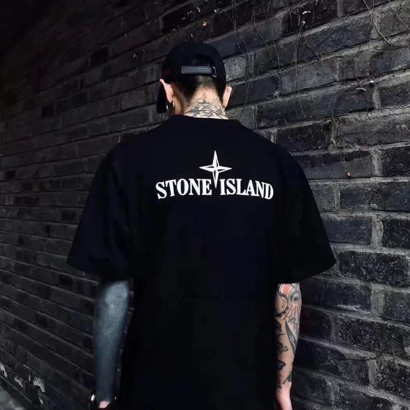 Stone Island T-Shirt Compass Logo Patch — 1