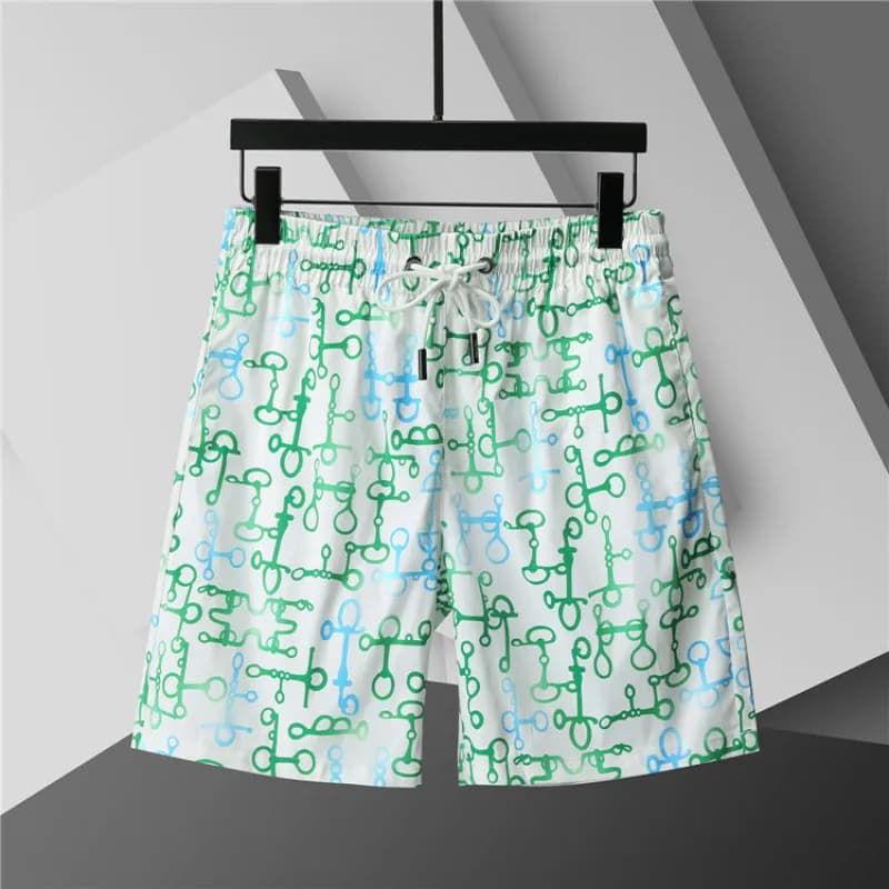 Hugo Boss Track Shorts Side Stripe — 3765绿色