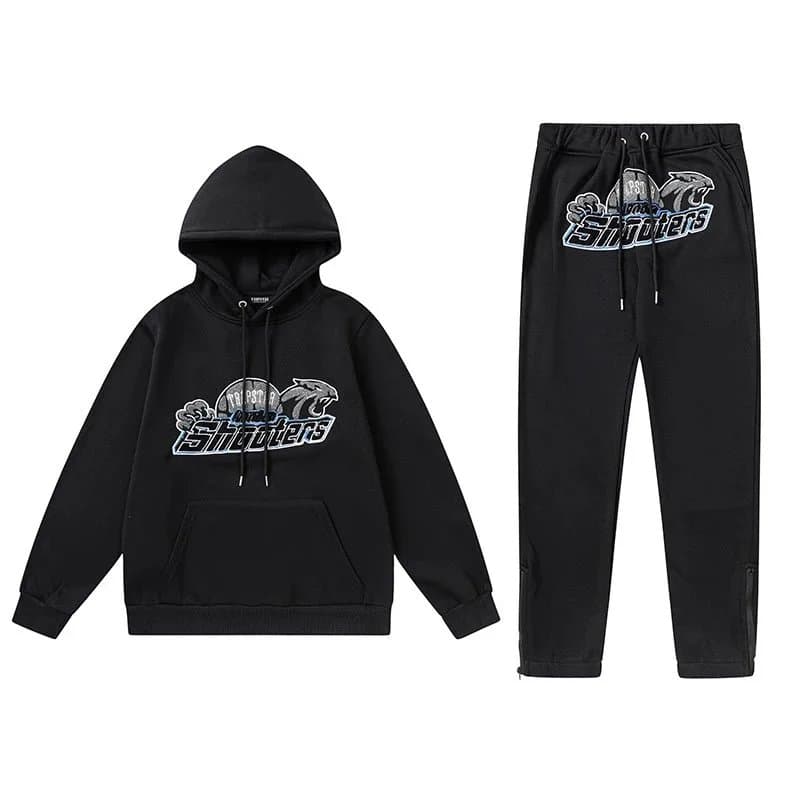 Corteiz Shooters Hoodie & Joggers Set Shooters Logo