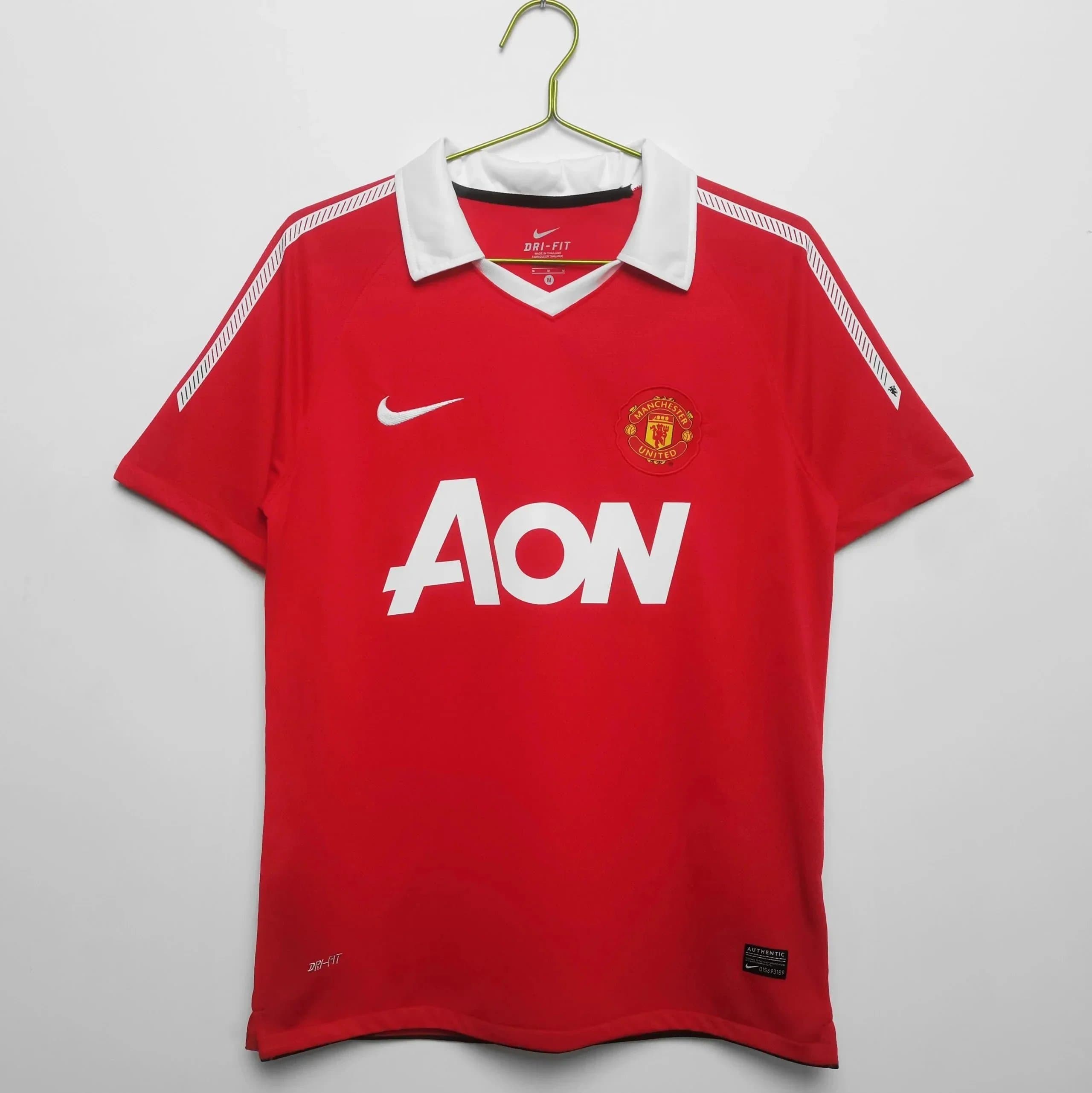 Nike Manchester United Home Jersey AON Sponsor