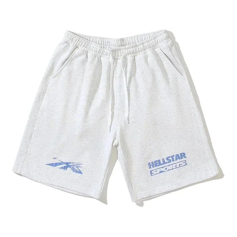 Hellstar Graphic Sweat Shorts Flame Logo — 13