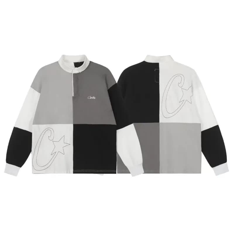 Corteiz Long Sleeve Tee CRTZ Script — 721灰色