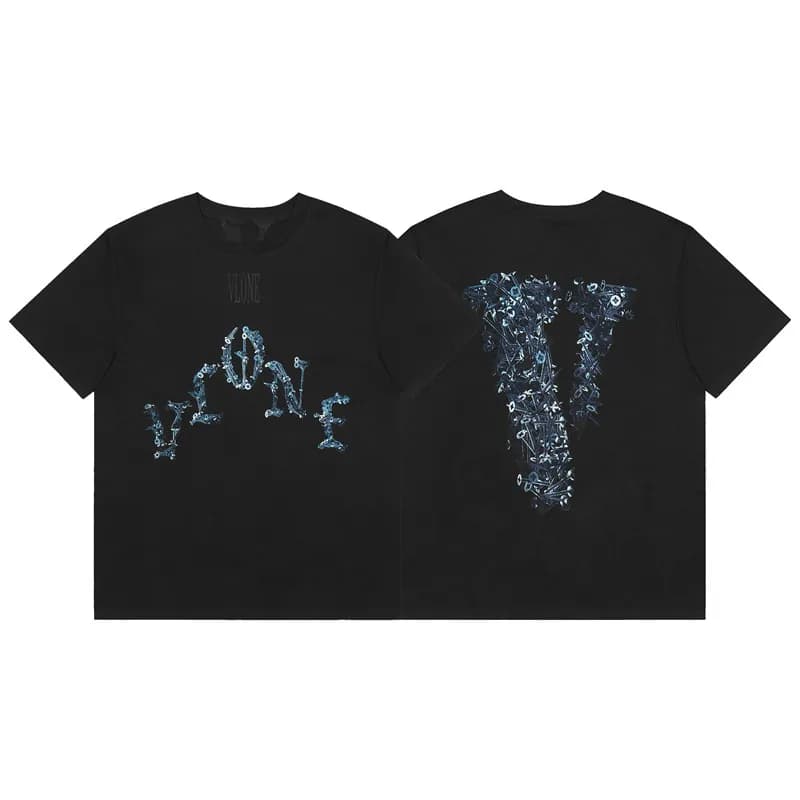 Off-White Butterfly Tee Blue Orange Butterfly — hx6222黑色