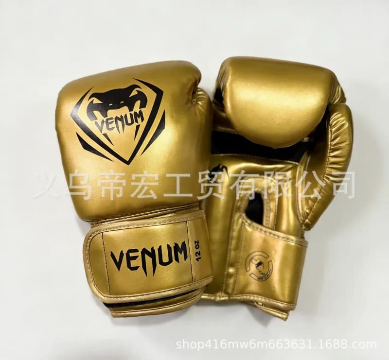 Boxing Gloves Gold