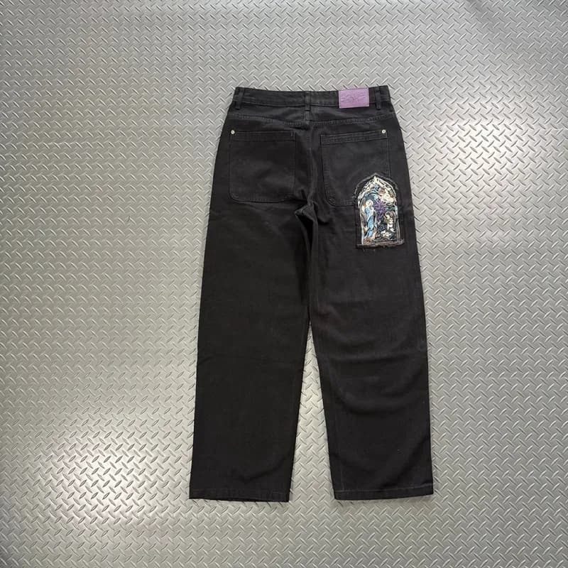 Gallery Dept. Patchwork Jeans Religious Arch Patch