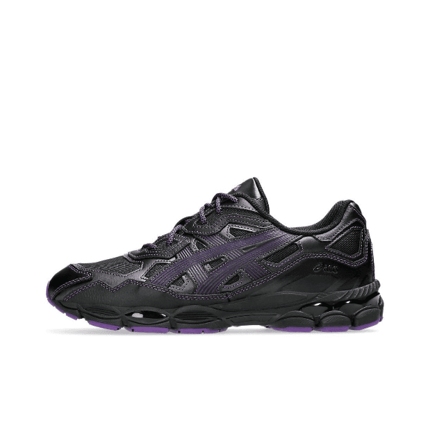 Asics Gel-1130 Black Silver — 1201B008-001 黑紫色