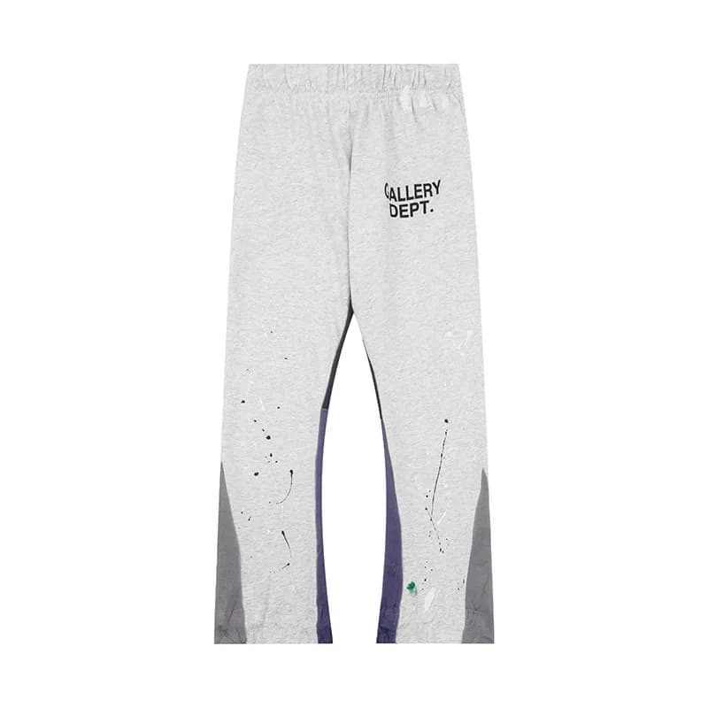 Paint Splatter Track Pants Gallery Dept. Logo Print — YCK2HY041