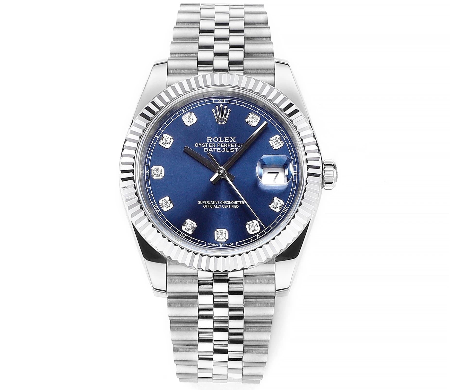 Rolex Oyster Perpetual Datejust Diamond Hour Markers