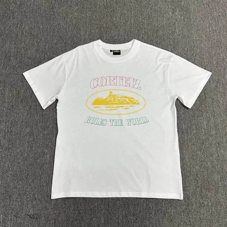 Corteiz Athletic Div. Tee Rule The World — 12
