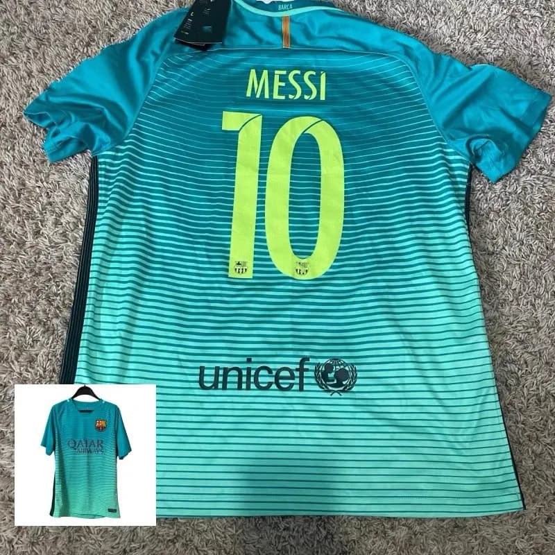 Reebok Soccer Jersey Sporting CP C. Ronaldo #28 — 1617巴萨印10号+3臂章