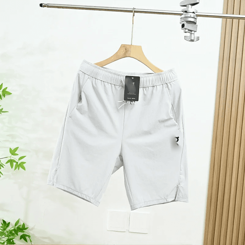 Lululemon Track Shorts Light Grey