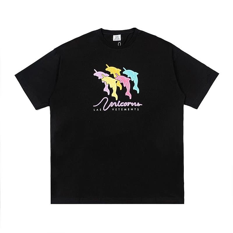 Supreme Graphic Tee Rolls-Royce Rabbit Print — 2304款 黑色