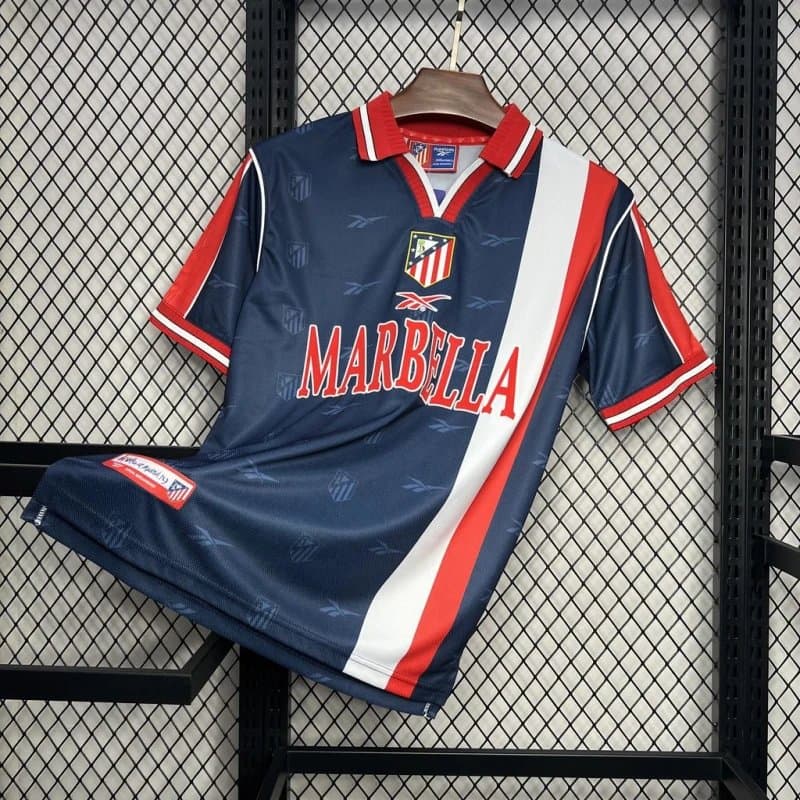 Adidas Atletico Madrid 1996-97 Home Shirt Marbella Edition