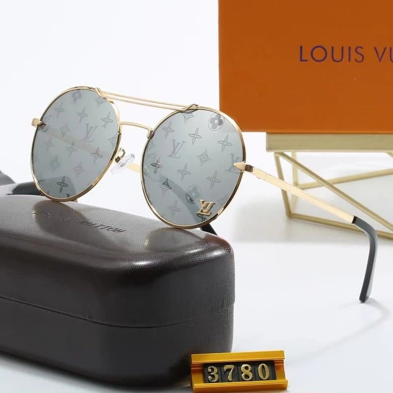 Louis Vuitton Sunglasses Monogram Canvas Temple — 060101003-2
