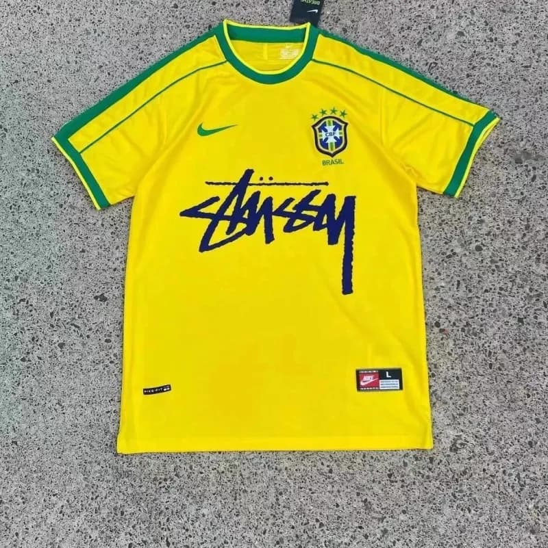Nike × Stüssy Brazil Home Jersey Stussy Collaboration