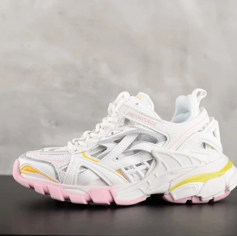 Balenciaga Triple S White Pink Yellow