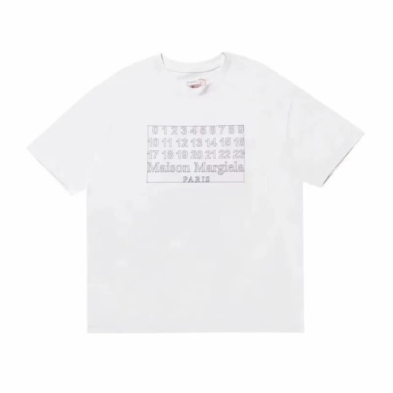 Comme des Garçons T-Shirt Four Stitches — 白色M03