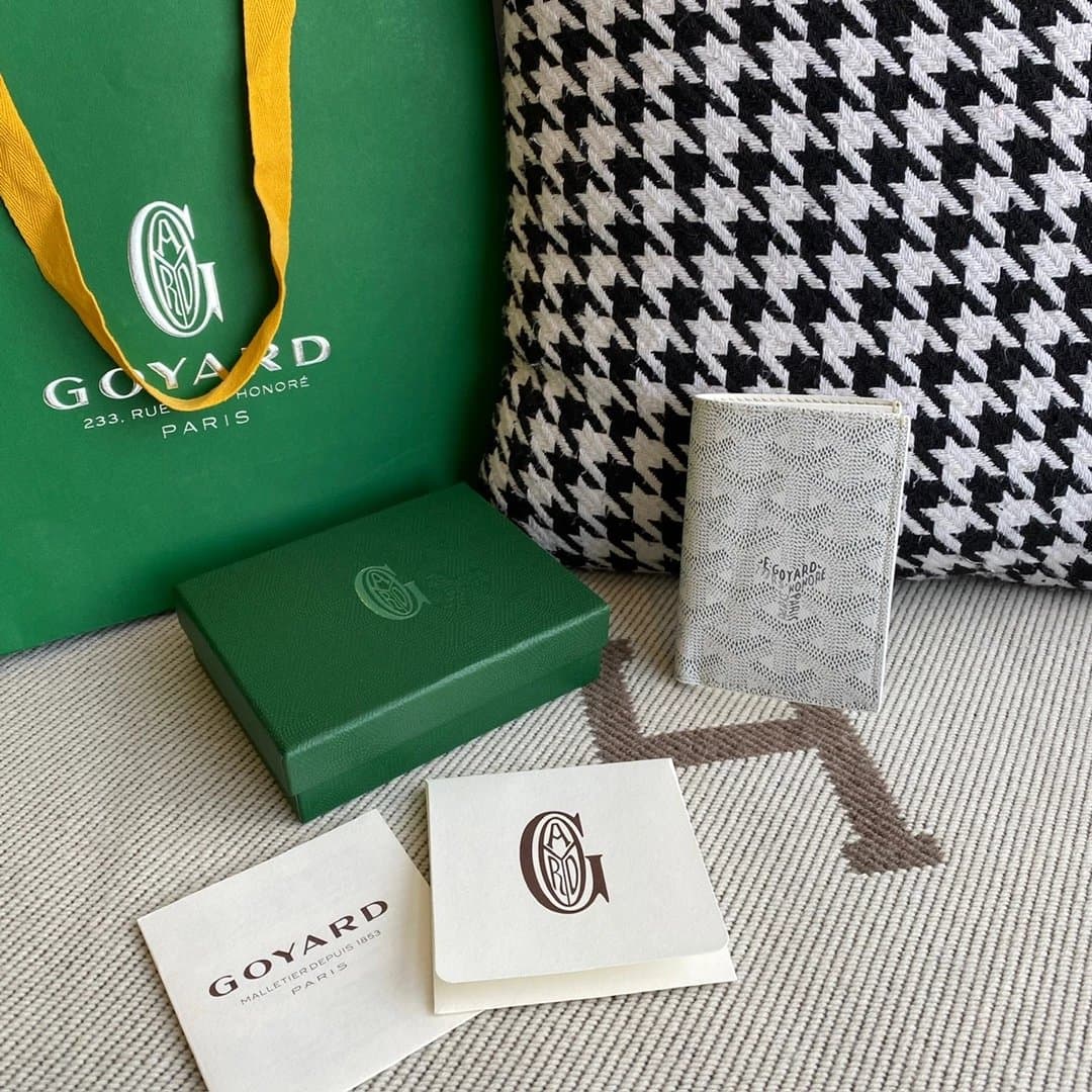 Goyard Saint Louis Wallet Chevron Canvas