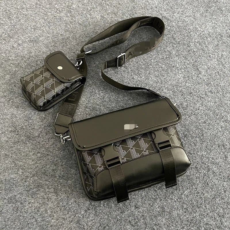 Balenciaga City Messenger Bag Geometric Print