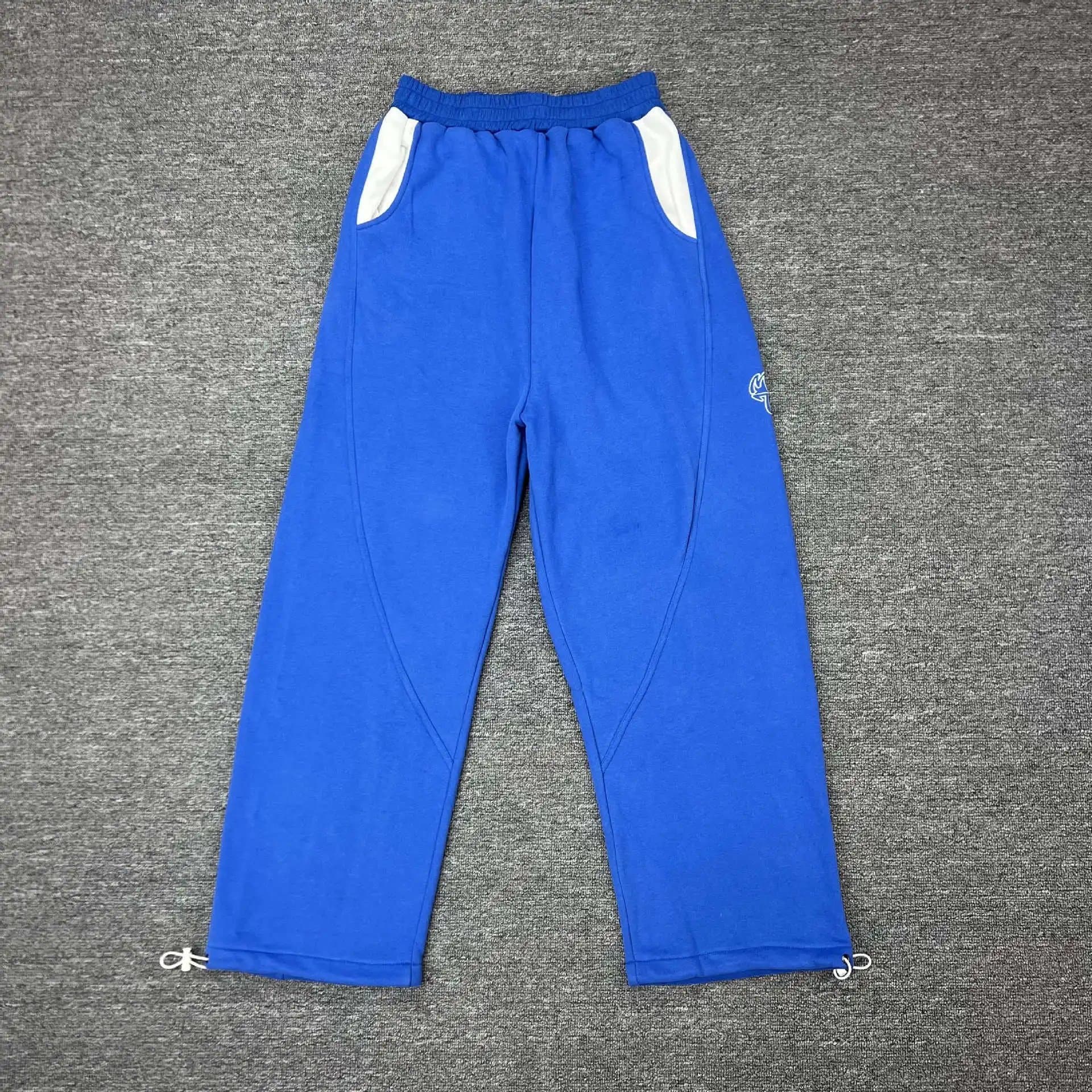 Nike Track Pants Royal Blue with White Panels