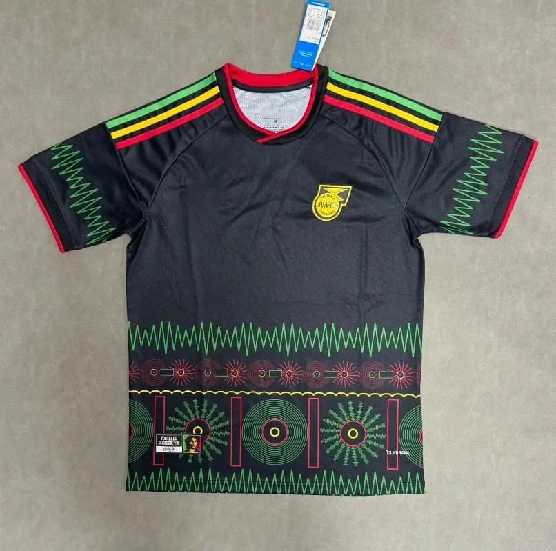 Football Shirt Palm Angels x Adidas Rasta Print
