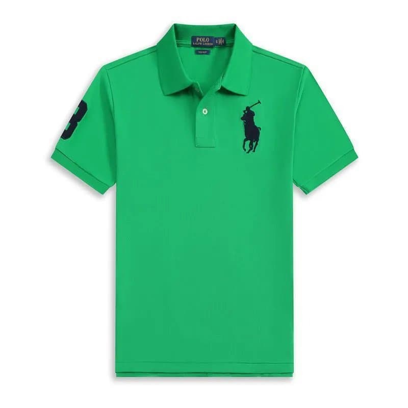 Polo Ralph Lauren Polo Shirt Big Pony — POLO绿色大黑标